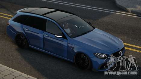 Mercedes-Benz E63s Blue para GTA San Andreas