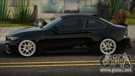 Bmw M2 F87 Black Version para GTA San Andreas