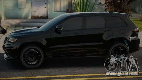 Jeep Grand Cherokee SRT Blek para GTA San Andreas