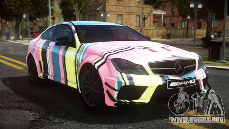 Mercedes-Benz C63 AMG V-Sport S5 para GTA 4