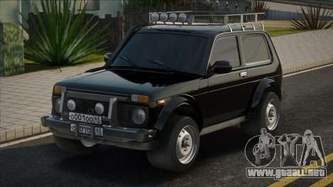 VAZ 2121 Versión Negra para GTA San Andreas