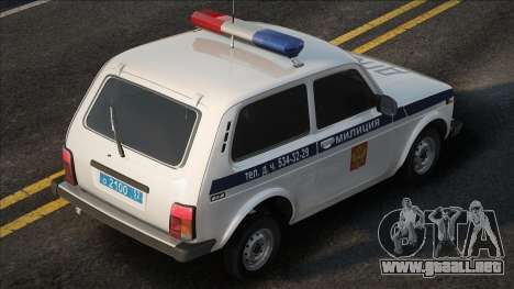 VAZ-21214 Policía de Niva para GTA San Andreas