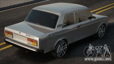 VAZ 2107 Coupé Plata para GTA San Andreas