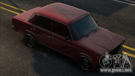 VAZ 2107 Estilo Rojo para GTA San Andreas