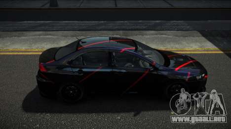 Mitsubishi Lancer Evo X YHG S6 para GTA 4