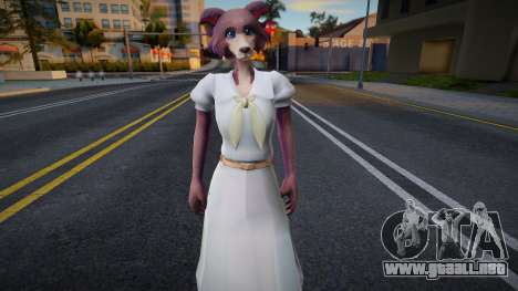 Juno White Dress para GTA San Andreas