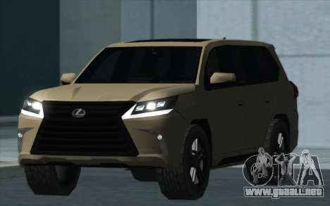 Lexus LX 570 lowpoly para GTA San Andreas