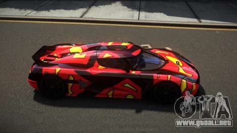 Koenigsegg Agera Exils S14 para GTA 4