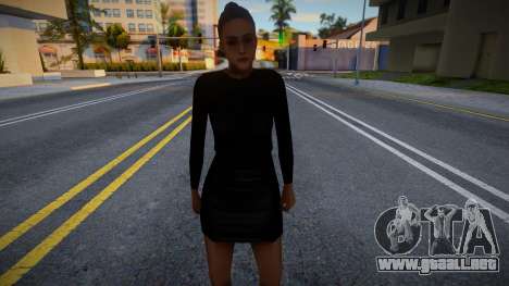 Muchacha joven con atuendo de negocios para GTA San Andreas