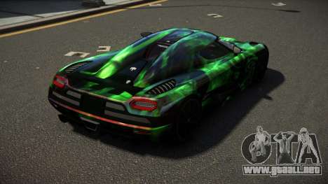 Koenigsegg Agera Exils S9 para GTA 4