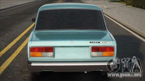 VAZ 2107 Azul para GTA San Andreas