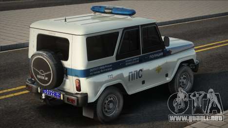 UAZ Cazador Volgogrado PPS Policía para GTA San Andreas