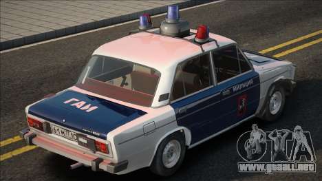 VAZ 2106 Policía de Tránsito para GTA San Andreas