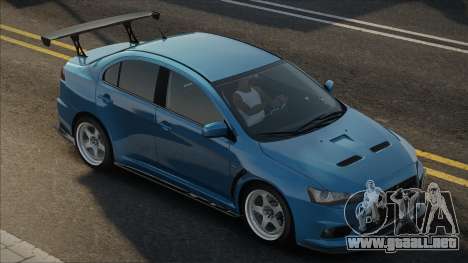 Mitsubishi Lancer Evolution X Bl para GTA San Andreas