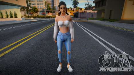 New skin Girl 11 para GTA San Andreas