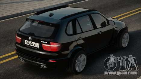 BMW X5 M [Negro] para GTA San Andreas