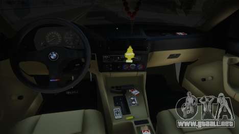 BMW M5 525 Plata para GTA San Andreas