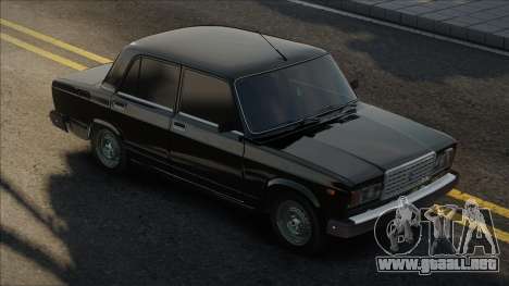 Colección VAZ 2107 Negro para GTA San Andreas