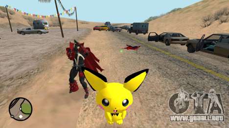 Pichu from Super Smash Bros Melee para GTA San Andreas