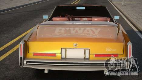 Cadillac Eldorado [Yellow] para GTA San Andreas