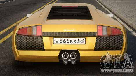 Lamborghini Murcielago [Yellow Version] para GTA San Andreas