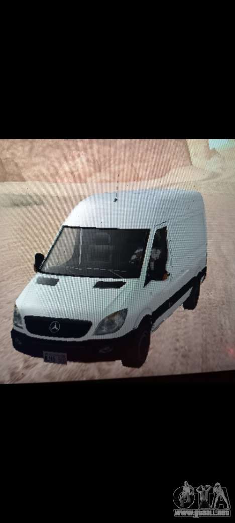 Mercedes Benz Sprinter lowpoly para GTA San Andreas