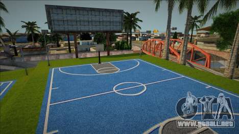 BasketCourt Zone para GTA San Andreas