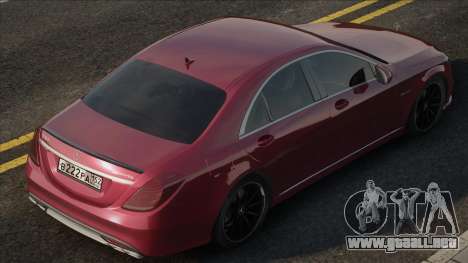 Mercedes-Benz S 63 AMG (W221) para GTA San Andreas