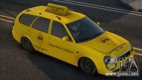 Lada Priora Taxi para GTA San Andreas