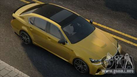 Lexus GS350 Yellow para GTA San Andreas