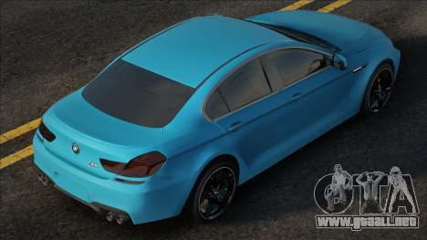 BMW M6 Blue para GTA San Andreas