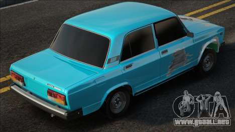 VAZ 2107 Los siete de McGregor para GTA San Andreas