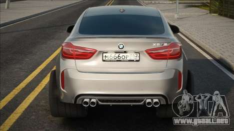 BMW X6M En stock para GTA San Andreas