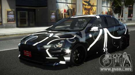 Mitsubishi Lancer Evo X YHG S11 para GTA 4