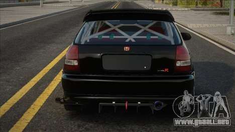 Honda Civic Type R Blek para GTA San Andreas