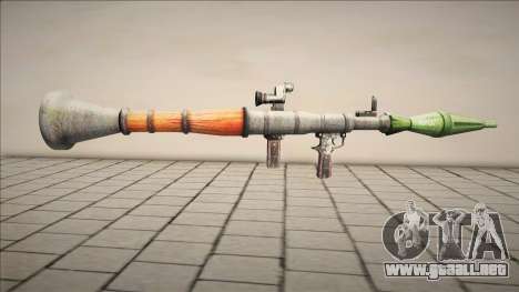 Rocket Launcher from Resident Evil 4 (Biohazard) para GTA San Andreas