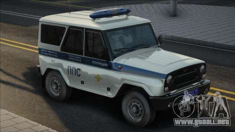 UAZ Cazador Volgogrado PPS Policía para GTA San Andreas