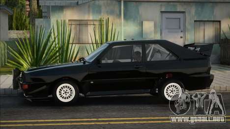 Audi Sport Quattro Blek para GTA San Andreas