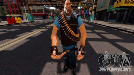 Heavy (Team Fortress 2) para GTA 4