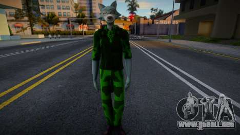 Soldier Legoshi para GTA San Andreas