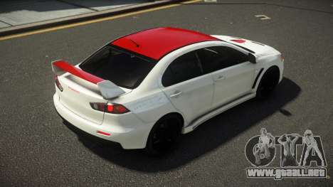 Mitsubishi Lancer Evo X V-Style para GTA 4