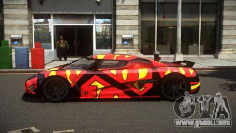 Koenigsegg Agera Exils S14 para GTA 4