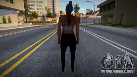 Chica joven con ropa casual para GTA San Andreas