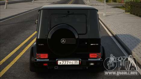 Mercedes-AMG G 65 Blek para GTA San Andreas