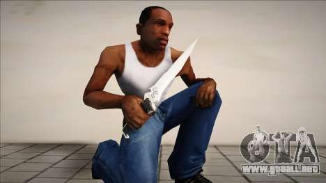 Knife Krauser from Resident Evil 4 (Biohazard 4) para GTA San Andreas