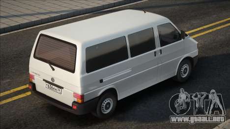 1999 Volkswagen Transporter 4 Stock para GTA San Andreas