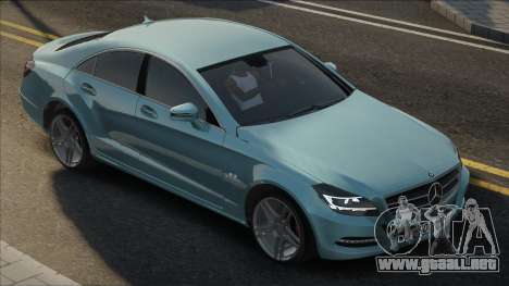 Mercedes-Benz CLS63 AMG Blue para GTA San Andreas