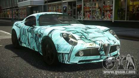 Alfa Romeo 8C RZX S12 para GTA 4