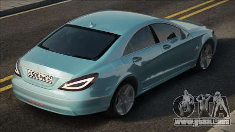 Mercedes-Benz CLS63 AMG Blue para GTA San Andreas