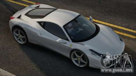 Ferrari 458 Italia NEW para GTA San Andreas